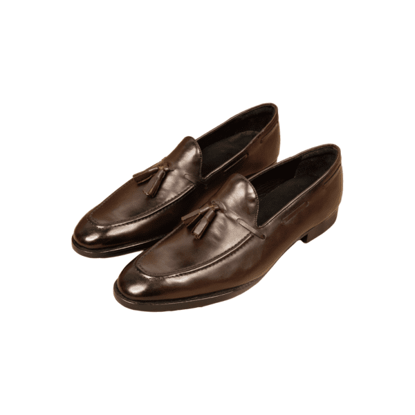 Leather Tassel loafer