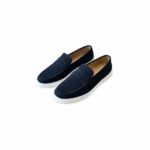 Suede Leather Penny Slip On Loafer