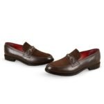 Dual Tone Saddle Horse-bit Loafer