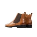 Leather Chelsea Boots with Zipper