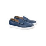 Leather Penny Slip On Loafer