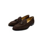 Elongated Suede Tassel loafer