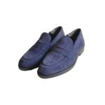 Step Back Suede Penny Loafer