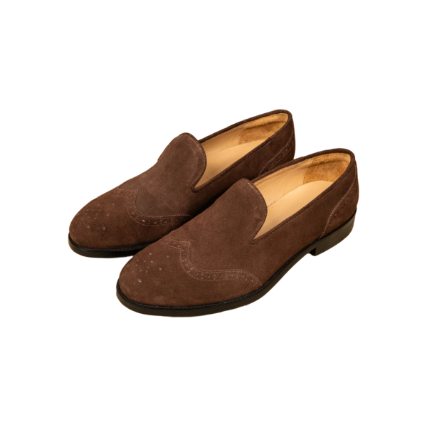 Slip On Suede Loafers