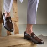 Dual Tone Saddle Horse-bit Loafer