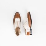 Dual Tone Brogue Wingtip Oxford