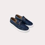 Horse-Bit Slip On Loafer