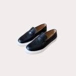 Leather Penny Slip On Loafer